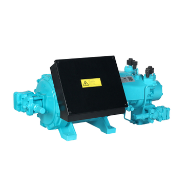 คอมเพรสเซอร์ทำความเย็นแบบสกรูกึ่งสุญญากาศอุตสาหกรรมสำหรับระบบทำความเย็น